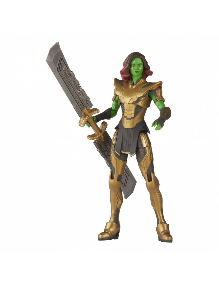 Figura ¿Qué pasaría si...? Marvel Legends Warrior Gamora (BAF: Hydra Stomper) 15 cm