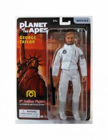 Figura Planet Of The Apes George Taylor Retro 20 cm