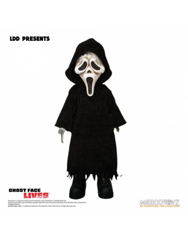 Muñeco Scream Living Dead Dolls Ghost Face - Zombie Edition 25 cm