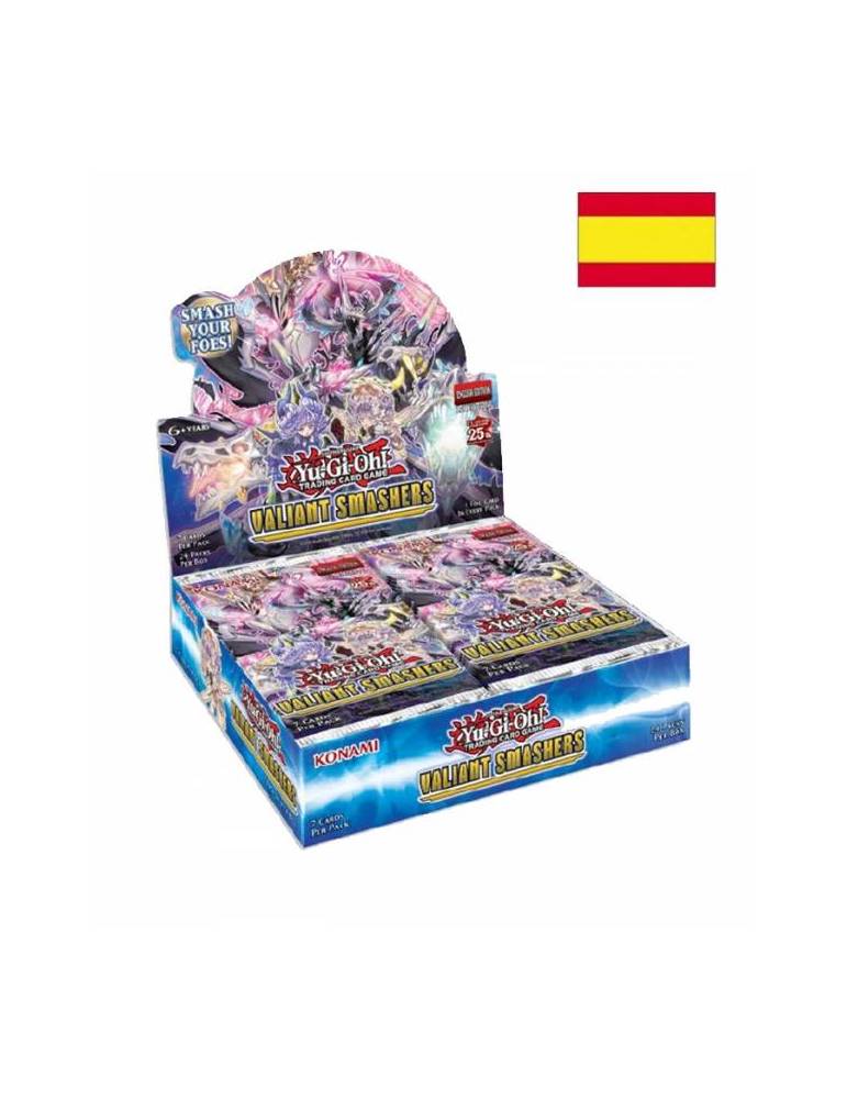 Caja de sobres (24 sobres) Valiant Smashers Español - Yu-Gi-Oh - Konami