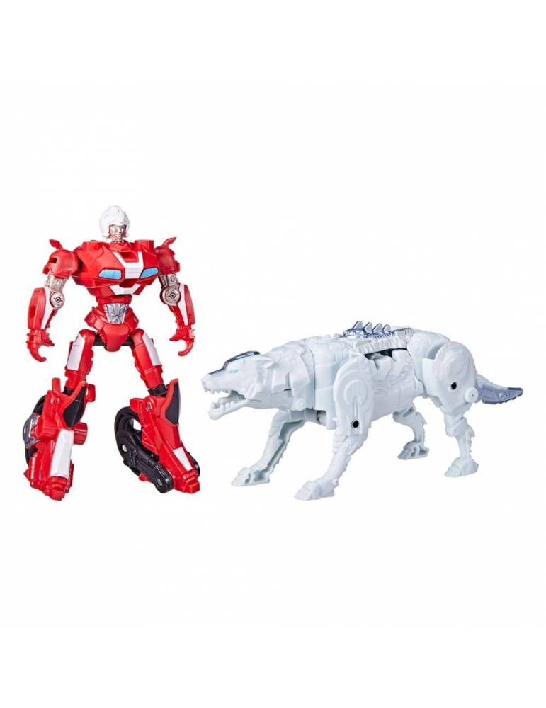 Pack de 2 figuras Transformers: el despertar de las bestias Beast Alliance Combiner Arcee & Silverfang 13 cm