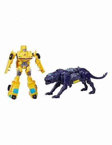 Pack de 2 figuras Transformers: el despertar de las bestias Beast Alliance Combiner Bumblebee & Snarlsaber 13 cm