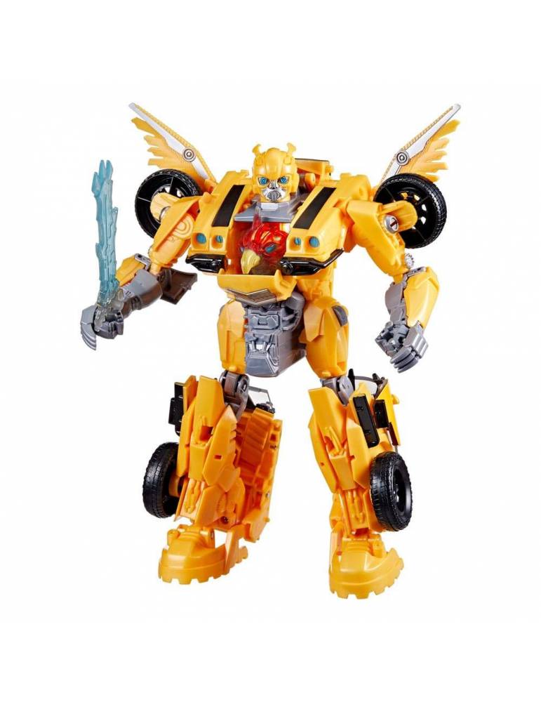 Figura *Edición Inglés* Transformers: el despertar de las bestias electrónica Beast-Mode Bumblebee 25 cm