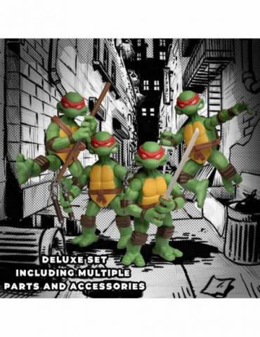 Figuras Teenage Mutant Ninja Turtles Teenage Mutant Ninja Turtles Deluxe Set 8 cm