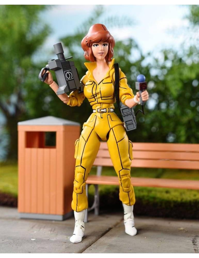 Figura Tortugas Ninja (Mirage Comics) Ultimate April O'Neil 18 cm