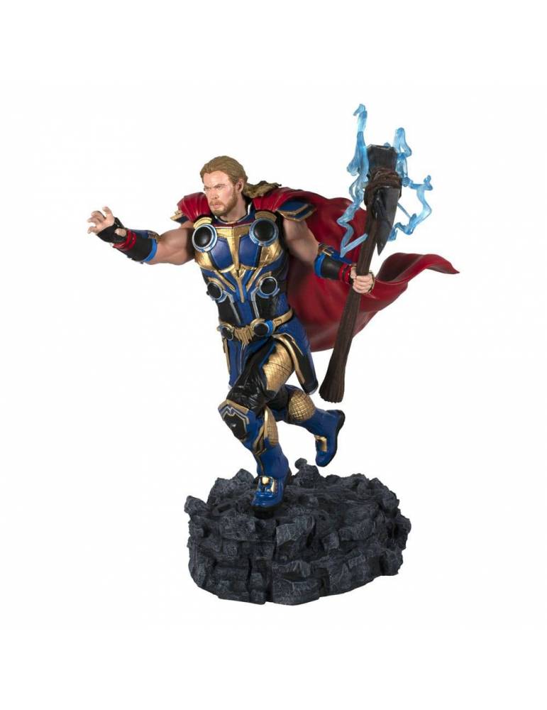 Estatua Thor: Love and Thunder Gallery Deluxe PVC Thor 23 cm