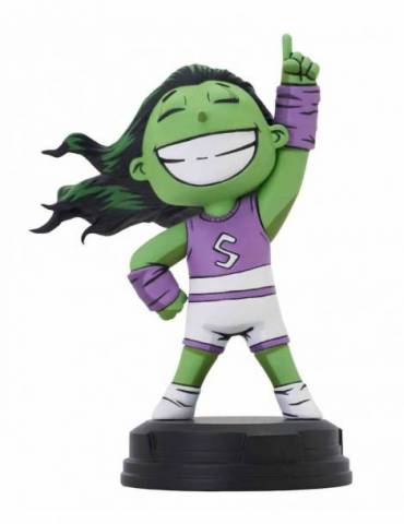 Estatua Marvel Animated Style Re-issue She-hulk Animated Scotty Young Resina 13 cm