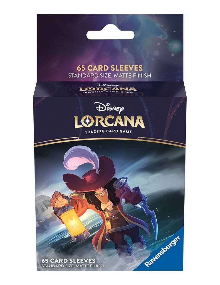 Disney Lorcana: The First Chapter - Pack de fundas Captain Hook (65)