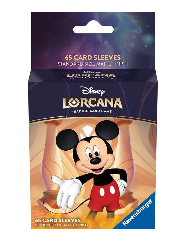 Disney Lorcana: The First Chapter - Pack de fundas Mickey Mouse (65)