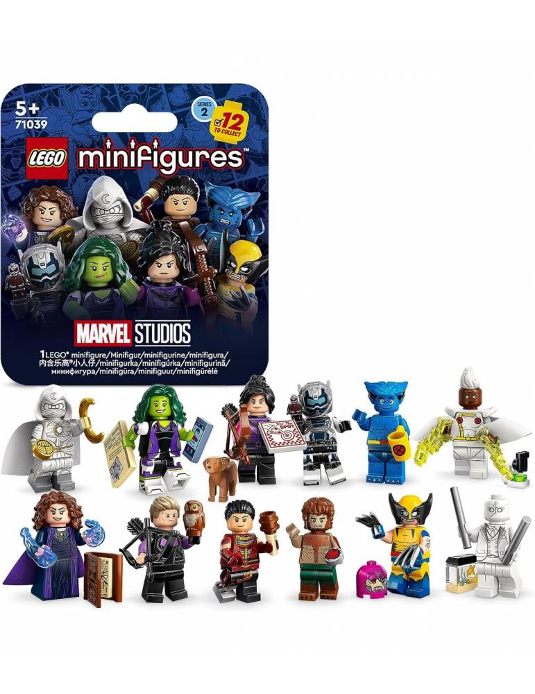 Display Lego Minifigures Marvel (2ª Edición) (36 uds.)