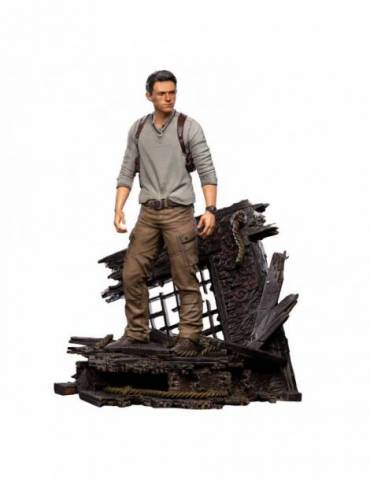 Estatua Uncharted Movie Deluxe Art Scale 1/10 Nathan Drake 22 cm