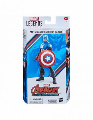 Captain America Bucky Barnes Ver. Fig. 15 Cm Avengers Marvel Legends Series