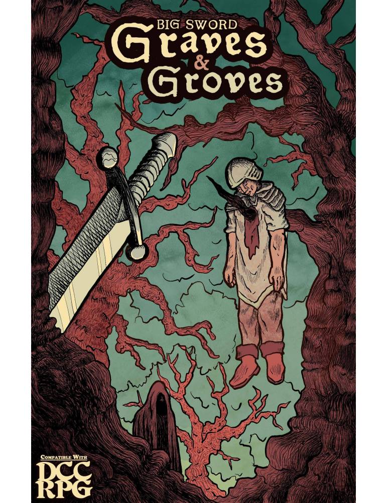 DCC RPG Big Sword Graves & Groves Standard Cover