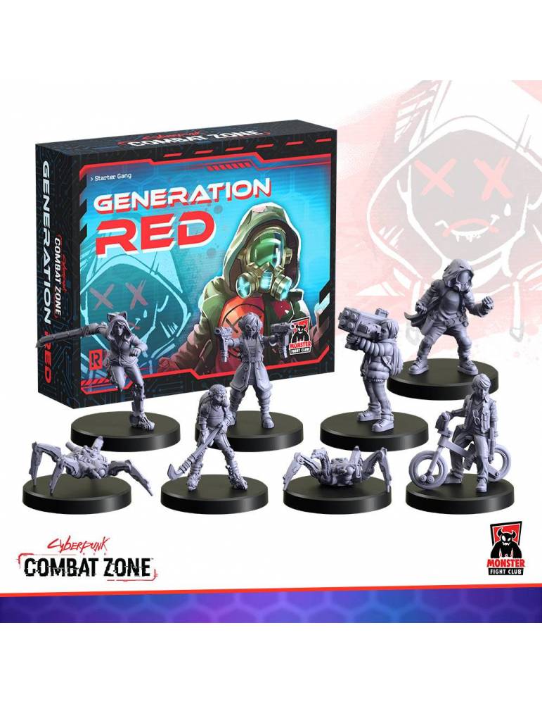 Cyberpunk Red Combat Zone Generation Red Starter