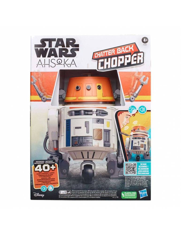 Chatter Back Chopper Animatronic 19 Cm Sw Ahsoka