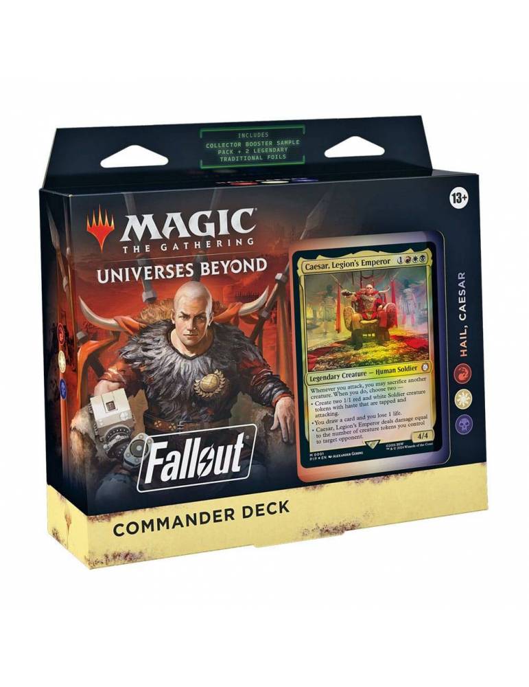 Magic the Gathering Universes Beyond: Fallout Mazos de Commander Caja (4) inglés