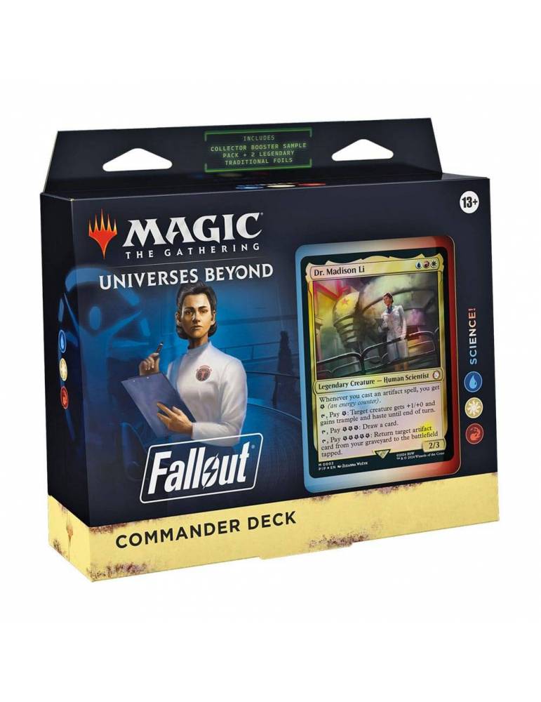 Magic the Gathering Universes Beyond: Fallout Mazos de Commander Caja (4) inglés