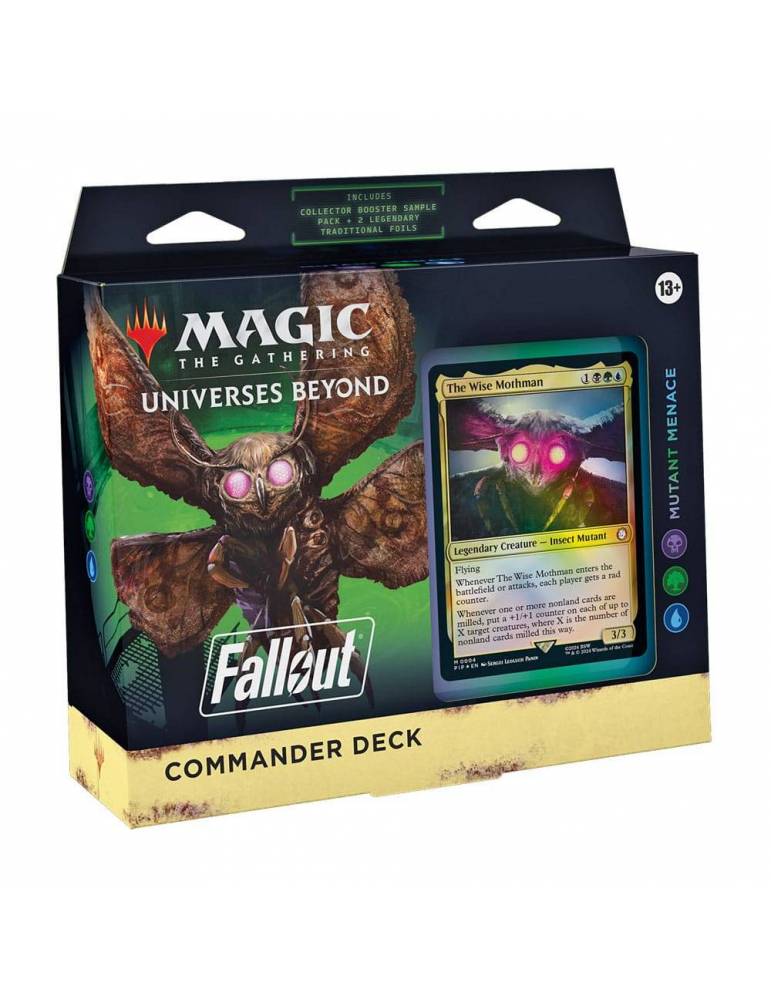 Magic the Gathering Universes Beyond: Fallout Mazos de Commander Caja (4) inglés