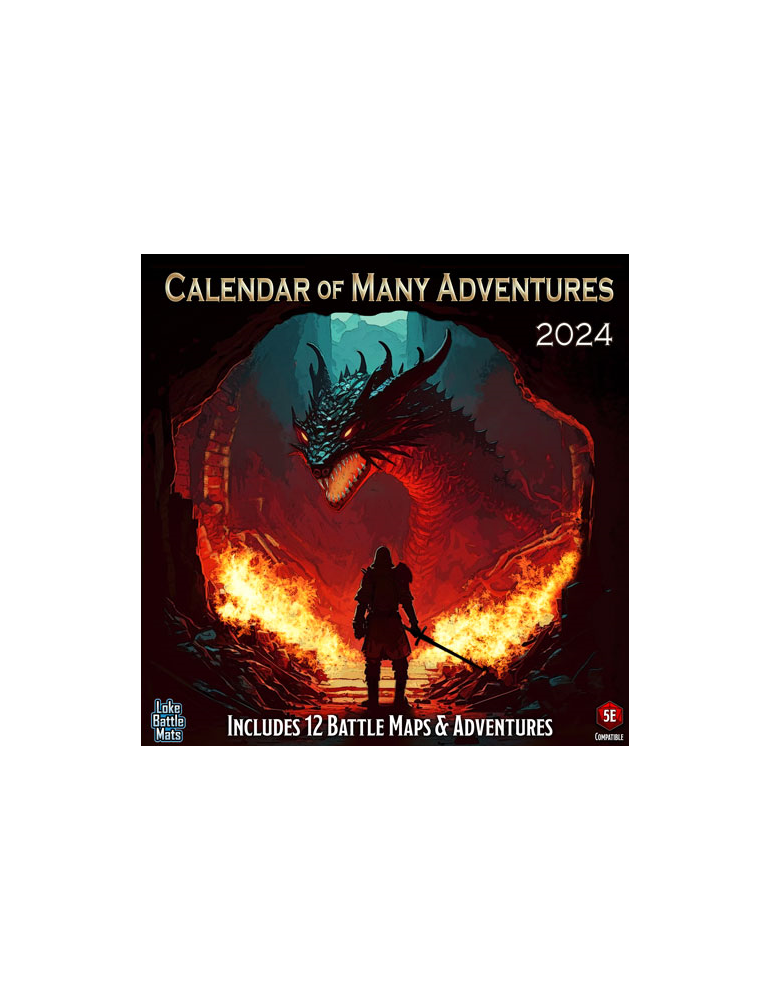 Comprar Calendar of Many Adventures 2024 Dungeon Marvels