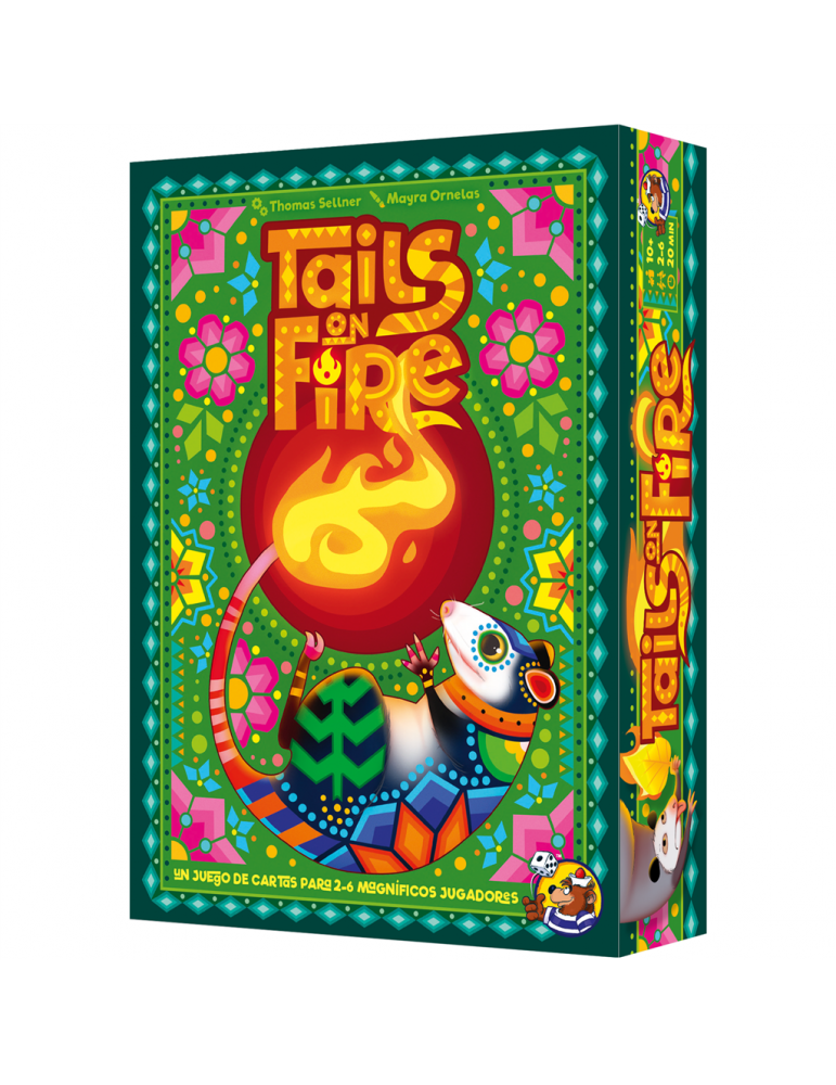 Tails on fire