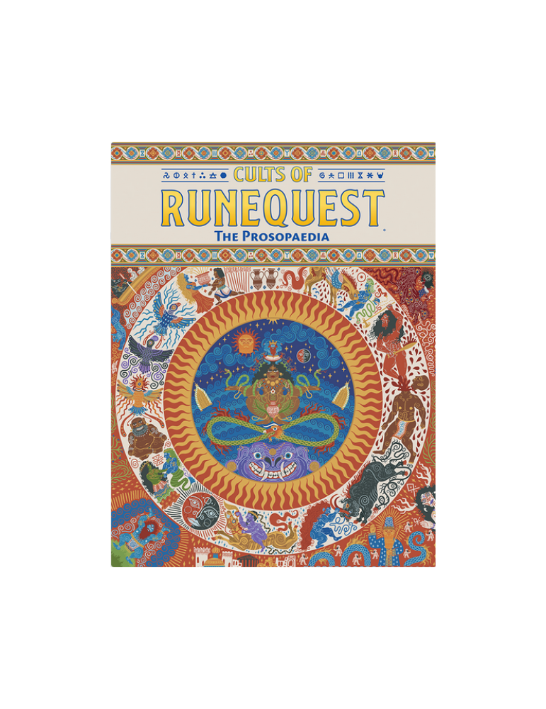 RuneQuest RPG: Cults of RuneQuest The Prosopaedia (Inglés)