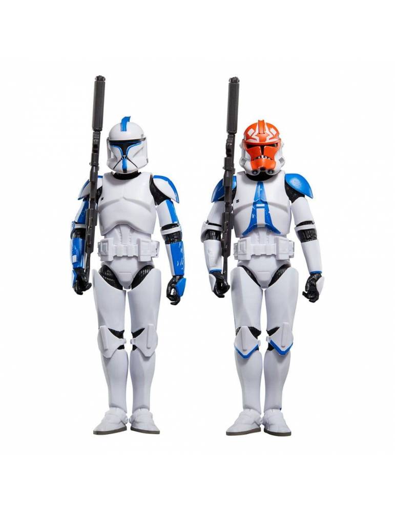 Pack de 2 figuras Star Wars: Ahsoka Black Series Phase I Clone Trooper Lieutenant & 332nd Ahsoka's Clone Trooper 15 cm