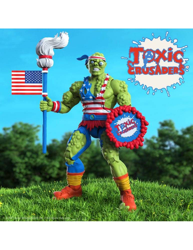 Figura Toxic Crusaders Ultimates Toxie (Vintage Toy America) 18 cm