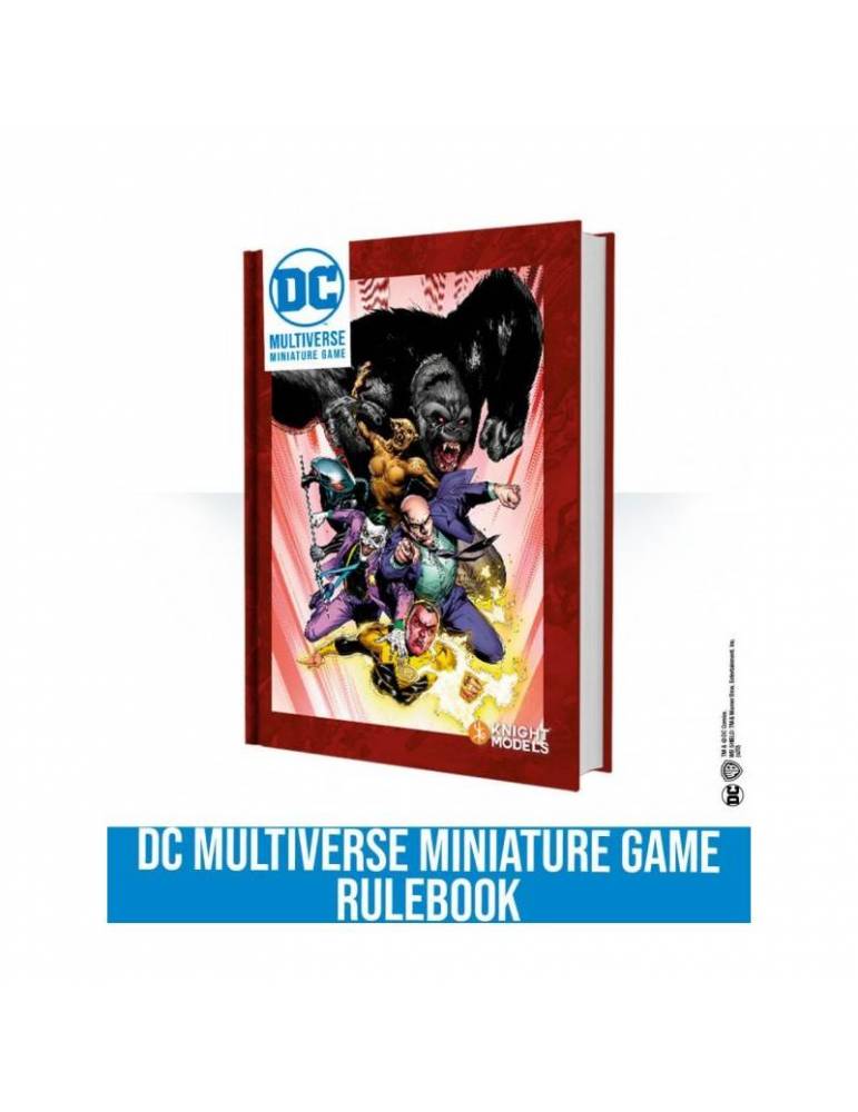 DC Multiverse Miniature Game: DELUXE Rulebook (Villain Edition) (Inglés)