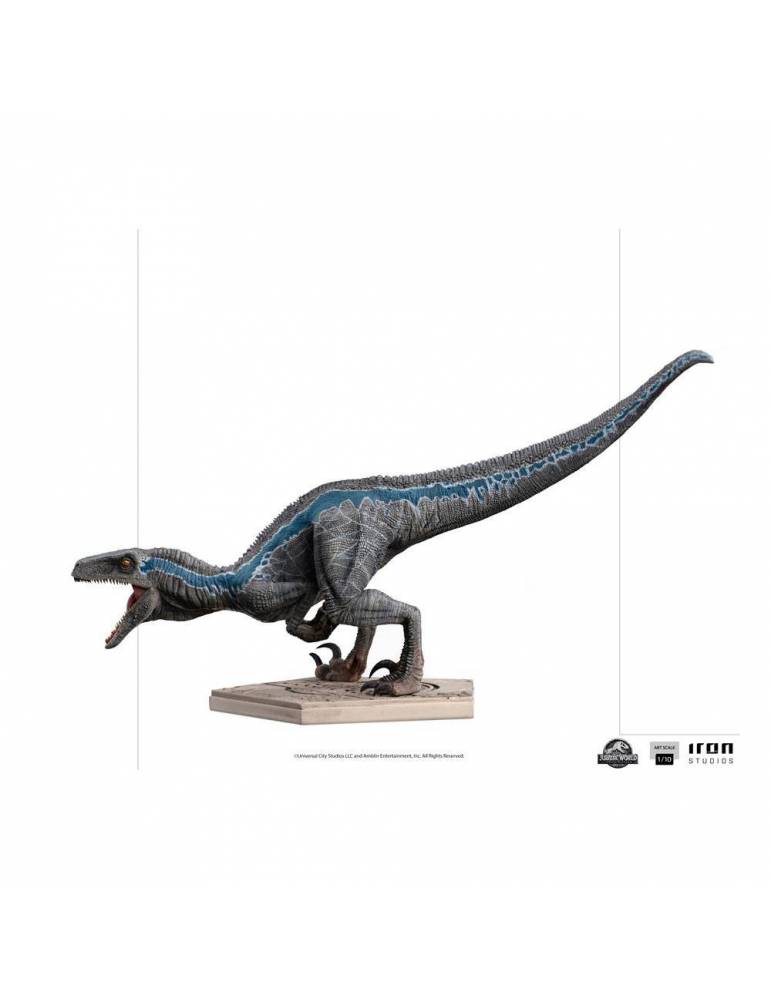 Estatua Jurassic World Fallen Kingdom 1/10 Art Scale Blue 19 cm