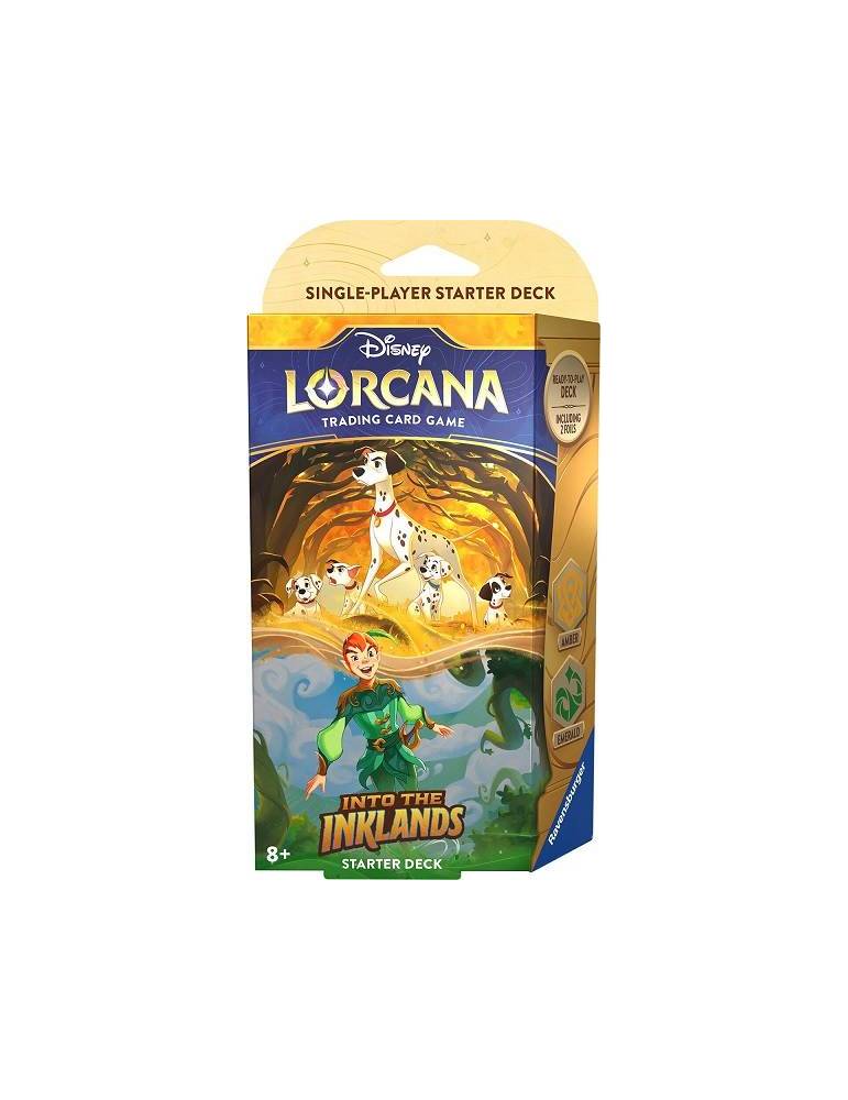 Disney Lorcana TCG Into the Inklands Mazos de Inicio Expositor (8) *Edición Inglés*