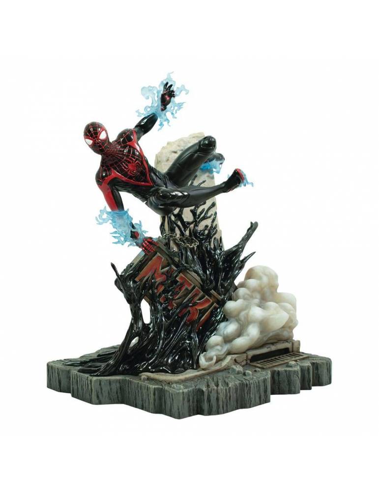 Diorama Marvel's Spider-Man 2 Marvel Gallery Deluxe Miles Morales (Gamerverse) 25 cm