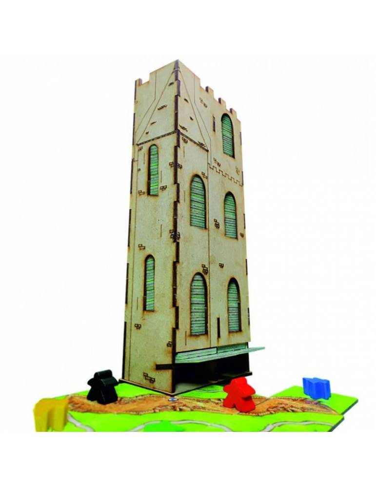 Accesorios Wom: Torre Para Losetas (compatible Con Carcassonne)