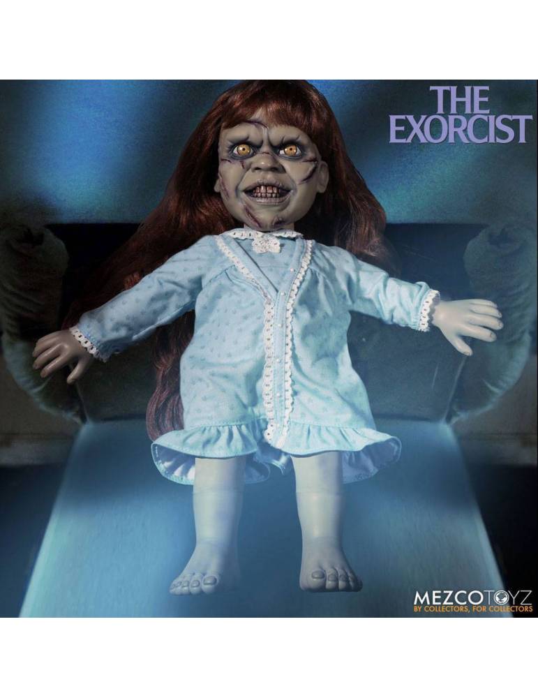 Figura El Exorcista con sonido Mega Scale Regan MacNeil 38 cm