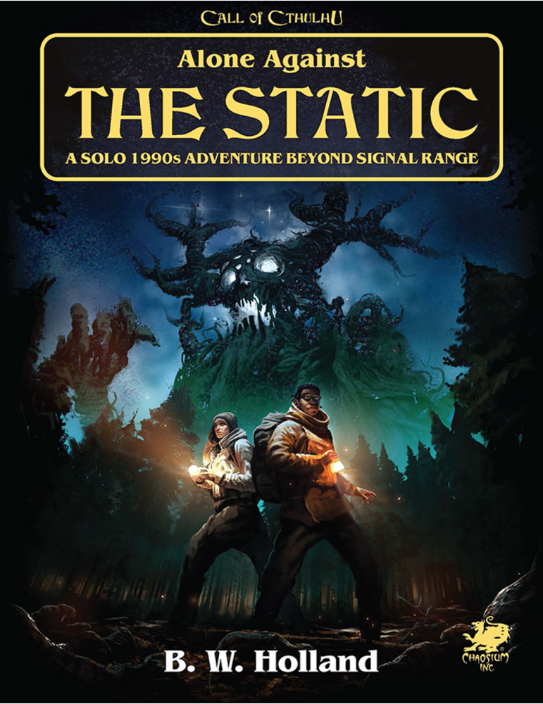 Call of Cthulhu: Alone against the Static Hardcover (Inglés)