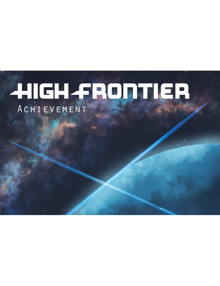 High Frontier 4 All: Promo Pack 2 – Achievements