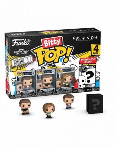 Figura POP! Friends Pack de 4 Bitty Vinyl Joey 2