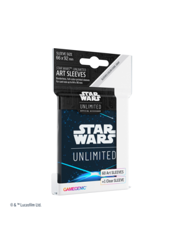 Star Wars: Unlimited Art Sleeves Space Blue
