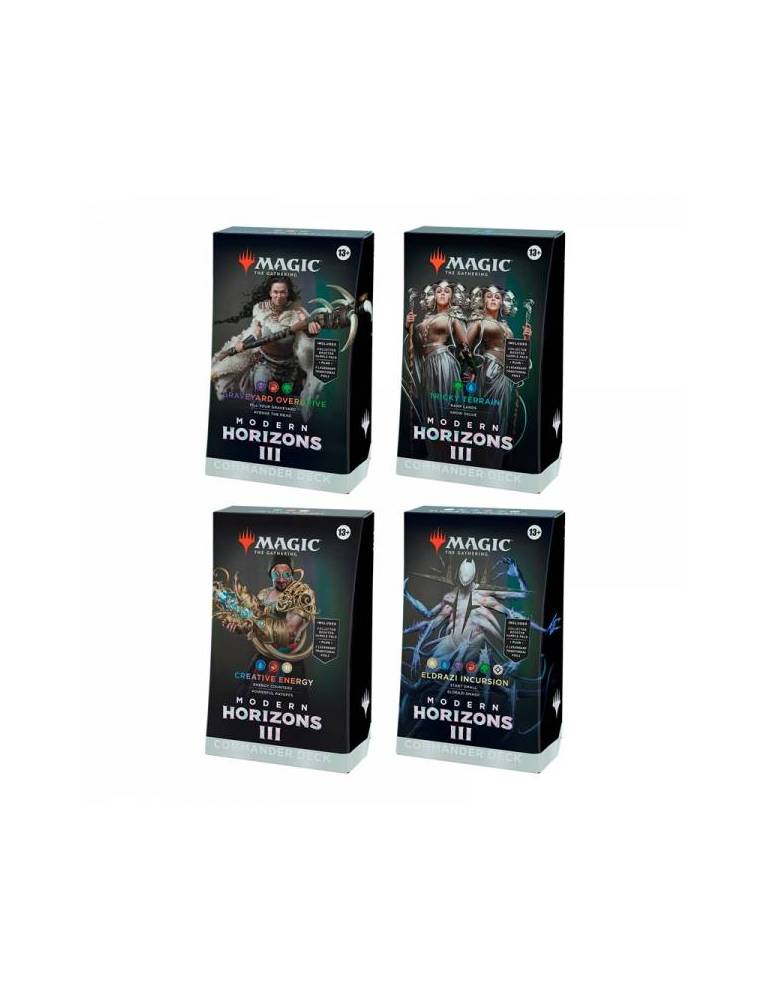 Commander Display (4 mazos) Modern Horizons 3 Inglés - Magic The Gathering