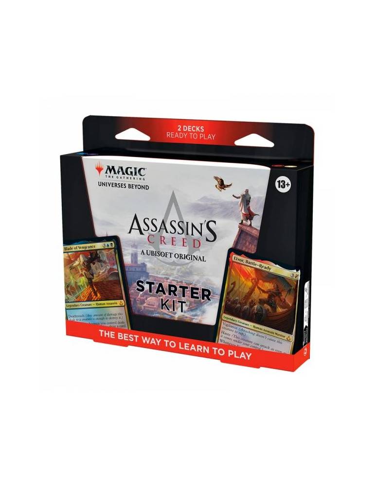 Arena Starter Kit (12 mazos) Assasin's Creed Inglés - Magic The Gathering