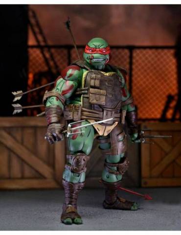 Figura Tortugas Ninja The Last Ronin Ultimate First to Fall Raphael 18 cm