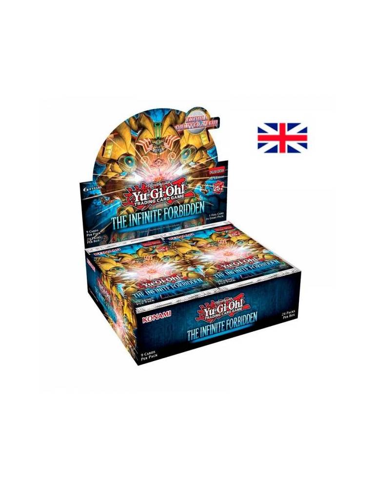 Caja de sobres (24 sobres) The Infinite Forbidden Inglés - Yu-Gi-Oh - Konami