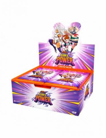 Caja de sobres (24 sobres) Girl Power Inglés - Cartas My Hero Academia