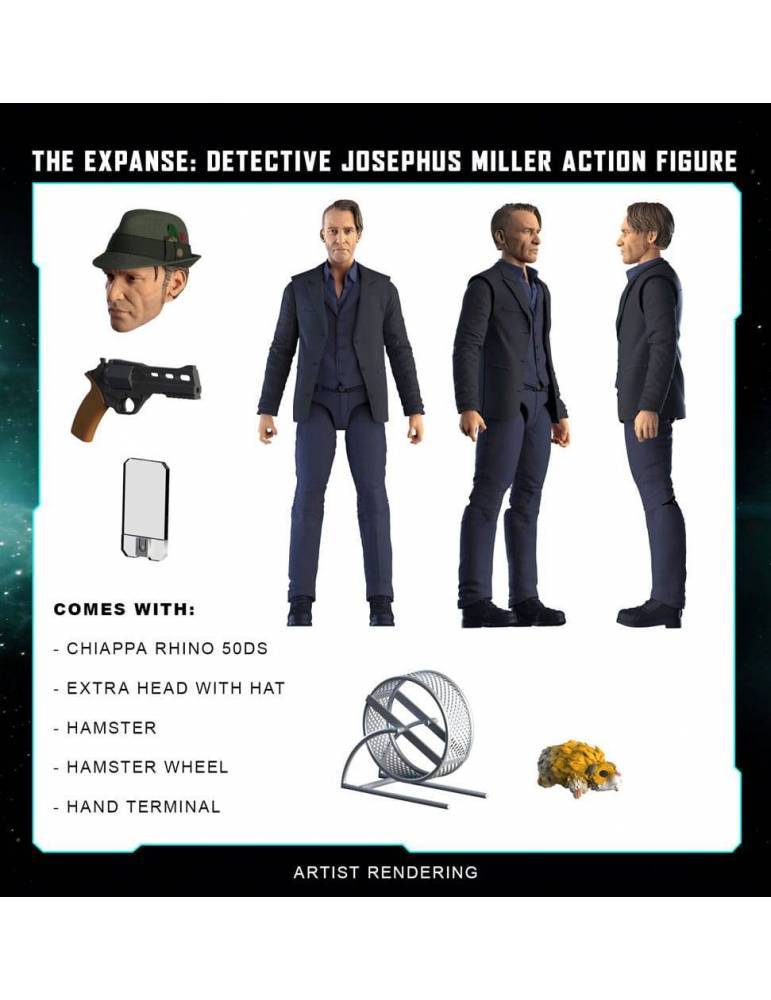 Figura The Expanse Detective Josephus Miller 20 cm