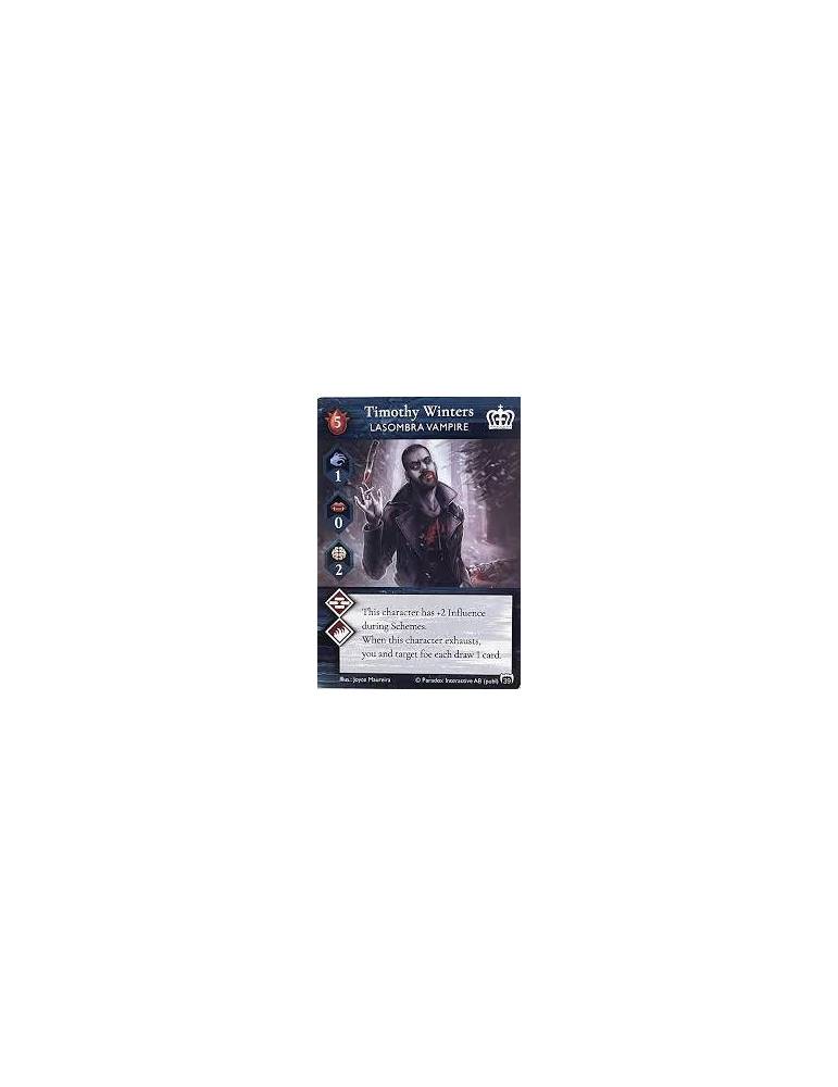 Vampire The Masquerade Rivals ECG Timothy Winters Promo Card (Inglés)