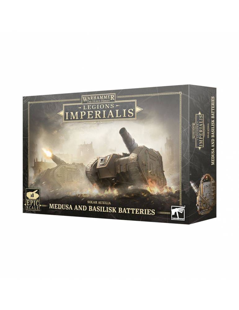 Legions Imperialis: Medusa y Basilisk Batteries