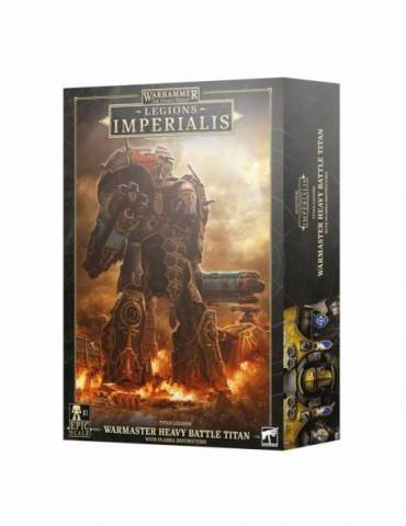 Legions Imperialis: Warmaster Heavy Battle Titan With Plasma Destructors