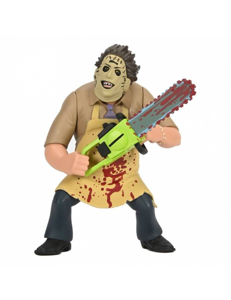 Figura Texas Chainsaw Massacre Toony Terrors 50th Anniversary Leatherface (Bloody) 15 cm