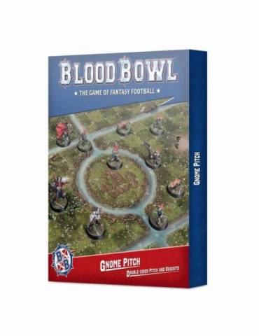 Blood Bowl: Equipo Gnome - Set de Banquillos y Campo de Dos Caras