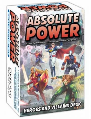 Absolute Power RPG Heroes & Villains Deck