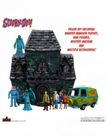 Playset Deluxe 9 Fig. Scooby-doo Friends & Foes